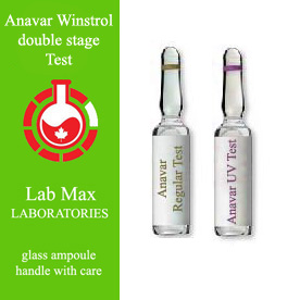 Double stage anavar winstrol test